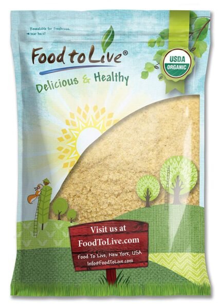 Food to Live KAMUT Khorasan Wheat Flour, 10 lbs