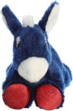 Aurora Adorable Mini Flopsie Stuffed Animal, Blue, 8" - Image 2