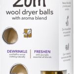 Zum Wool Dryer Balls With Aroma Blend, 8.5 Oz
