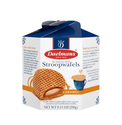 daelmans authentic dutch stroopwafels caramel