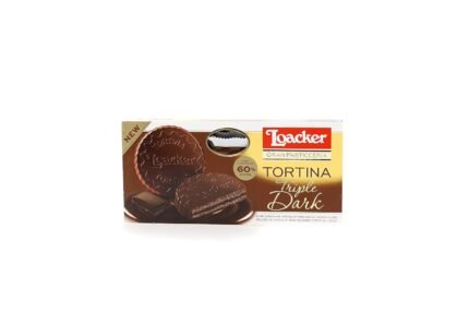 Loacker Gran Pasticceria Tortina Triple Dark, 4.41 Oz
