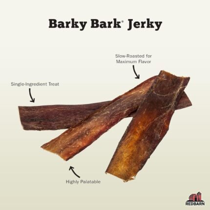 redbarn pet product barky bark beef jerky for dogs 1 oz pack