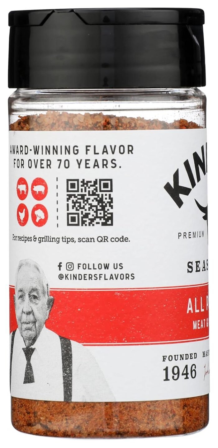 kinders seasoning all purpose meat & veggie rub