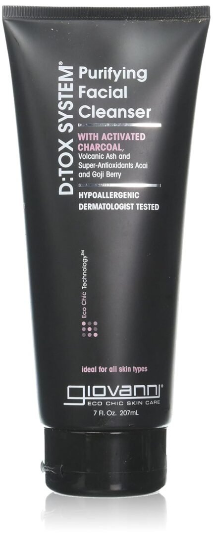 giovanni purifying facial cleanser activated charcoal