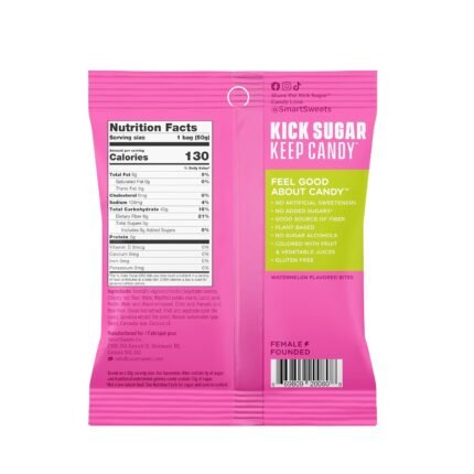 smartsweets gummy sour melon 1.8 oz