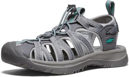 KEEN Whisper Women's Sandal – Grey, 5.5