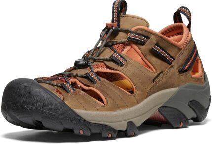 Keen Men's Arroyo Hiking Sandals, Black Olive, 11
