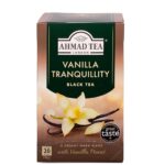 Ahmad Vanilla Tranquility Black Tea,  2.88 Oz, 20 Ct