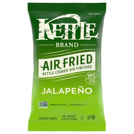 KETTLE BRAND Air Fried Jalapeno Chips, 4.25 Oz