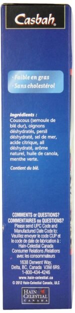 casbah authentic grains tabouli wheat salad mix 170g