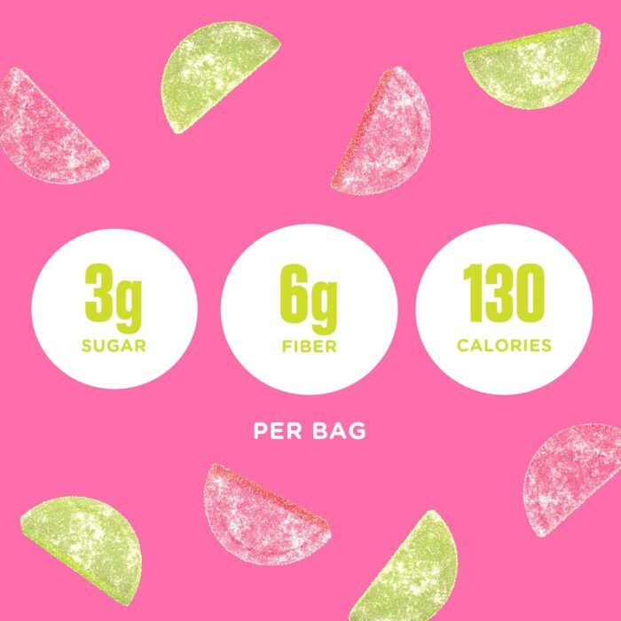 smartsweets gummy sour melon 1.8 oz