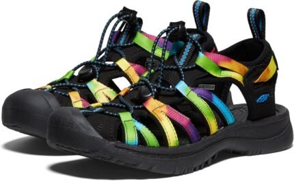 KEEN Women's Whisper CT Sport Sandal, Tie Dye, 10