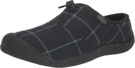KEEN Men's, Howser III Slip-On, Navy Plaid, 8.5