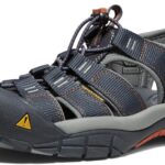 KEEN Newport H2 Closed Toe Sandal, India Ink/Rust, 10.5