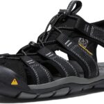 KEEN Men's Clearwater Cnx Lightweight Water, Black, 9