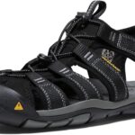 KEEN Men's Clearwater Cnx Lightweight Water, Black, 10
