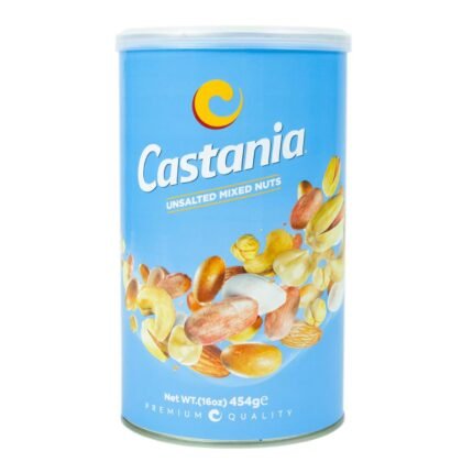 Castania Unsalted Mixed Nuts, 16 Oz