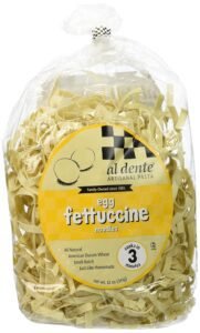ai dente egg fettuccine noddles pack