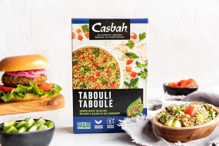 casbah authentic grains tabouli wheat salad mix 170g