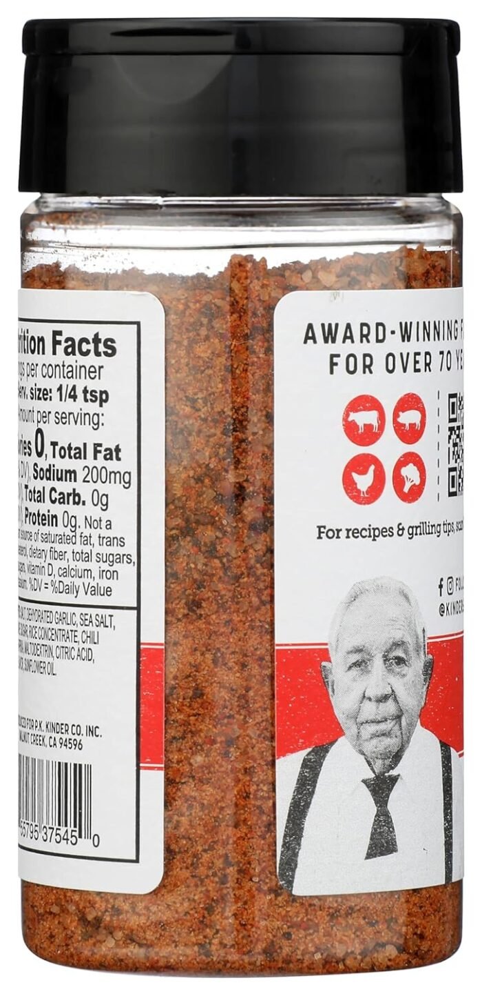 kinders seasoning all purpose meat & veggie rub