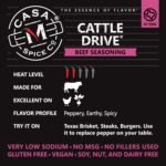 casa m spice co cattle drive beef seasoning