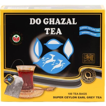 Do Ghazal Super Ceylon Earl Grey Tea, 100 Ct