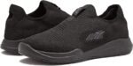 avia avi breeze slip on shoes for men black dark grey 9