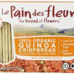 Le Pain des Fleurs Organic Quinoa Crispbread, 4.4 Oz