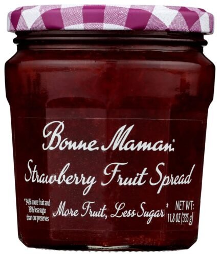 BONNE MAMAN Strawberry Fruit Spread, 11.8 Oz