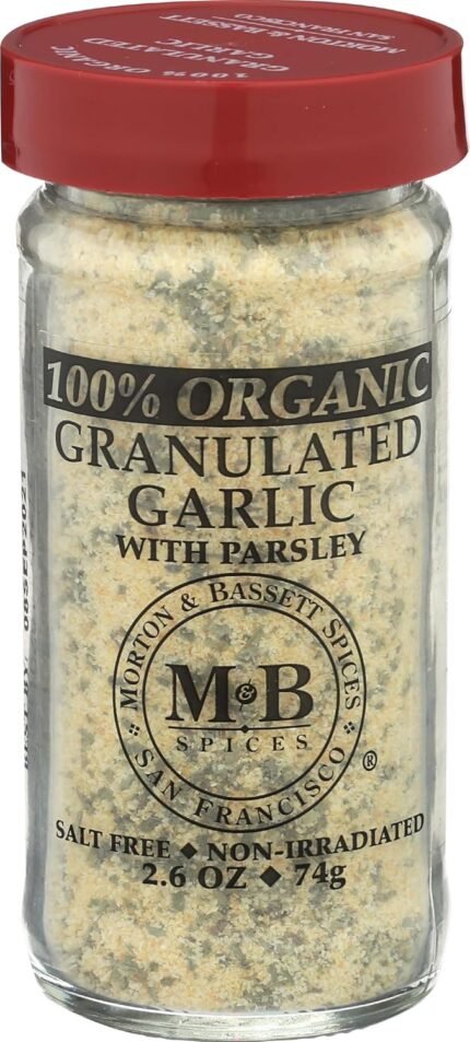 morton & bassett organic granulated garlic