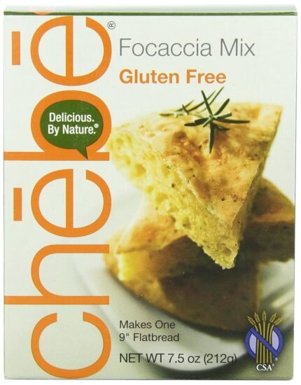 Chebe Bread Focaccia Flat Bread Mix Gluten Free, 7.5 Oz
