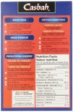 casbah authentic grains tabouli wheat salad mix 170g
