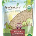 Food to Live Organic Sesame Seeds Hulled, 1lb