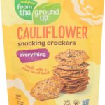 From The Ground Up Cauliflower Snacking Crackers, 3.5 Oz