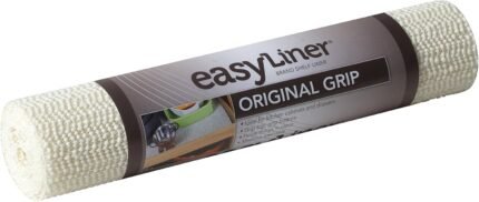 Duck Easy Liner Shelf Liner, 12"x5', White