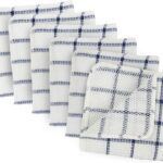 dll scrubber dishcloths windowpane set 12 x 12 6 ct
