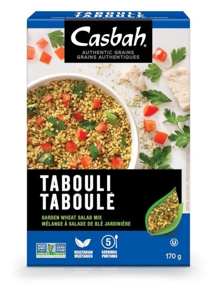 casbah authentic grains tabouli wheat salad mix 170g