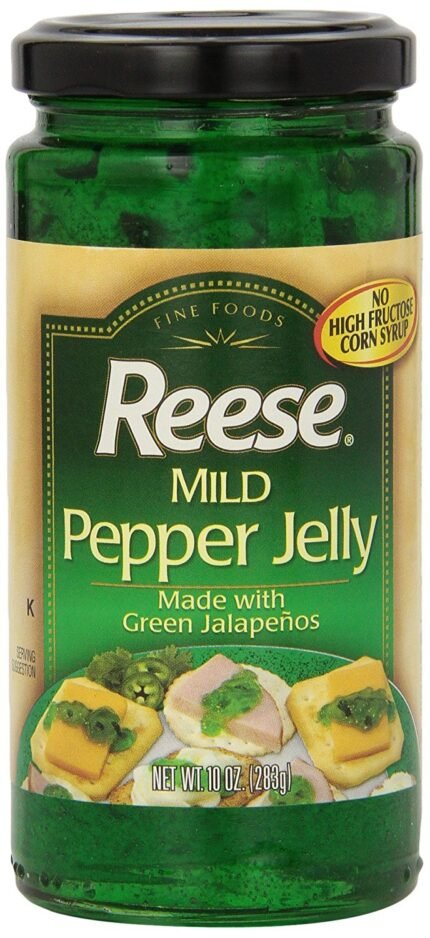 Reese Mild Pepper Jelly Green Jalapeños, 10 Oz