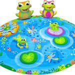 Banzai Froggy Pond Splash Mat, 1lb 58"x42"x12"