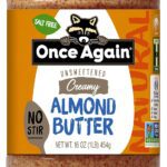 once again unsweetened creamy almomd butter packonce again unsweetened creamy almomd butter pack