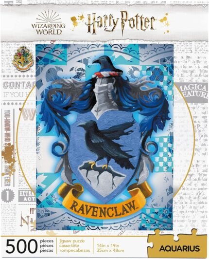 AQUARIUS Harry Potter Puzzle Ravenclaw Crest, 14"x19"