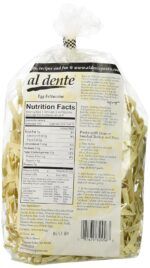 ai dente egg fettuccine noddles pack