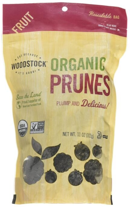Woodstock Organic Prunes, 11 Oz