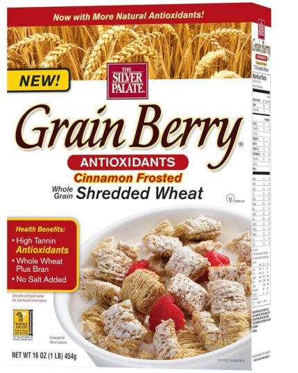 Grain Berry Cinnamon Frosted Shredded Wheat, 16 Oz