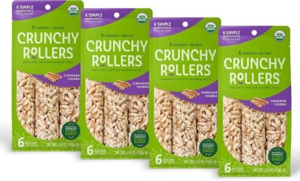 Friendly Grains Crunchy Rollers, Cinnamon Churro, 2.6 Oz