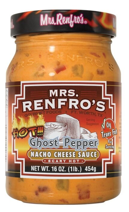 Mrs Renfro's Hot Ghost Pepper Nacho Cheese Sauce, 16 Oz