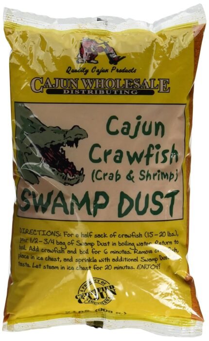 Cajun Wholesale Crawfish Swamp Dust, Crab & Shrimp, 2lbs