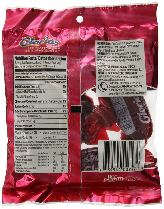 las sevillanas glorias pecan candy pack