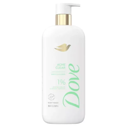Dove Body Wash Acne Clear 18.5 oz