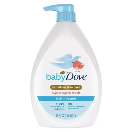 Baby Dove Tip to Toe Wash Rich Moisture 34 fl oz